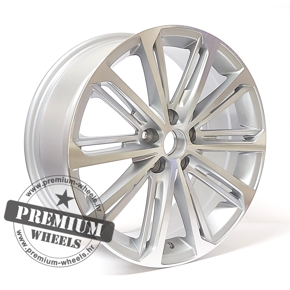 WLU980SR ALU FELGA ZA VW 5X112 19" WLU980SR ET44 SREBRNA - Slika 1