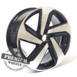 ALU FELGA VW 5X100 17" WXFE271CP ET45 CRNA POLIRANA